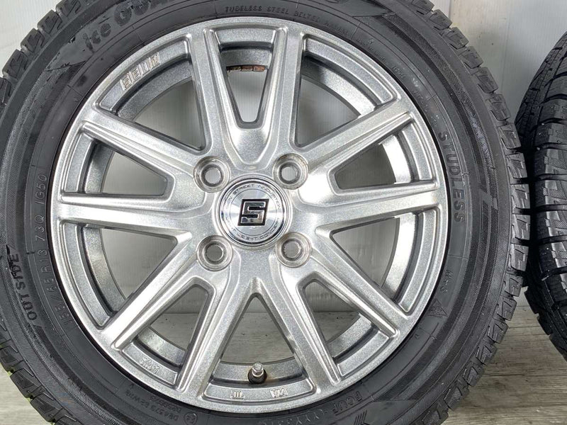 ヨコハマ アイスガードiG50プラス 155/65R13  /　 S 4.0J+45 100-4穴 4本