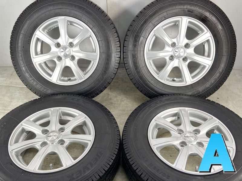 トーヨータイヤ デルベックス M934 165/80R13 90/88N LT /　 PRD 5.0J+35 100-4穴 4本