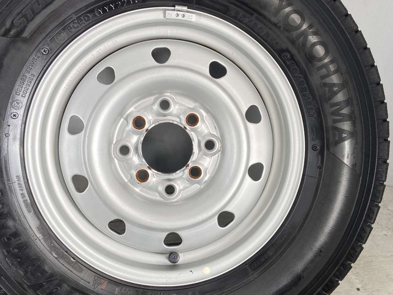 ヨコハマ アイスガード iG91 165/80R13 90/88N LT /　 マルチ 5.0J+ 100/114.3-4穴 4本