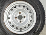 ブリヂストン ブリザック VL1 165R13 6PR /トヨタ純正  5.0J+ 100-4穴 4本