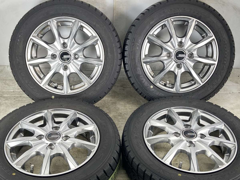 グッドイヤー アイスナビ 6 155/65R13  /　 GRANDIR 4.0J+43 100-4穴 4本