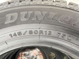 ダンロップ ウィンターマックス WM02 145/80R13  2本