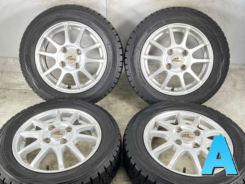 ダンロップ ウィンターマックス WM01 155/65R13  /　 M SPIRITS 4.0J+46 100-4穴 4本