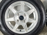 ダンロップ ウィンターマックス WM02 145/80R13  /ブリヂストン TOPRUN 4.0J+45 100-4穴 4本