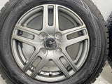 ダンロップ ウィンターマックス WM01 145/80R13  /　 Zmeist 4.0J+42 100-4穴 4本