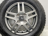 ダンロップ ウィンターマックス WM01 145/80R13  /　 Zmeist 4.0J+42 100-4穴 4本