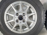ダンロップ ウィンターマックス WM01 145/80R13  /　 クロススピード 4.0J+43 100-4穴 4本