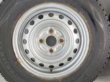 ダンロップ ウィンターマックス SV01 165R13 6PR /トヨタ純正  5.0J+ 100-4穴 4本