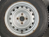 ダンロップ ウィンターマックス SV01 165R13 6PR /トヨタ純正  5.0J+ 100-4穴 4本