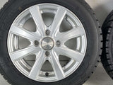グッドイヤー アイスナビ 6 155/65R13  /　 SPORT JUSTIN 4.5J+45 100-4穴 4本