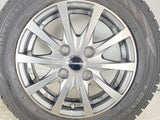 ダンロップ ウィンターマックス WM02 155/65R13  /　 エクシーダ 4.0J+45 100-4穴 4本