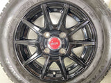 グッドイヤー アイスナビ 6 145/80R13  /　 DOS 4.0J+43 100-4穴 4本