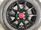 グッドイヤー アイスナビ 6 145/80R13  /　 DOS 4.0J+43 100-4穴 4本