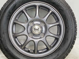 ブリヂストン ブリザック VRX 155/65R13  /　 デュプレックス 4.0J+42 100-4穴 4本