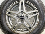 ダンロップ ウィンターマックス WM02 145/80R13  /　 WAREN 4.0J+45 100-4穴 4本
