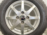 ダンロップ ウィンターマックス WM01 145/80R13  /　 LAPORTA 4.0J+45 100-4穴 4本