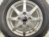 ダンロップ ウィンターマックス WM01 145/80R13  /　 LAPORTA 4.0J+45 100-4穴 4本