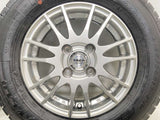 グッドイヤー アイスナビ7 155/80R13  /　 ZACK 4.0J+42 100-4穴 4本