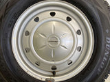 ダンロップ ウィンターマックス SV01 165R13 6PR /　 SCHWARZ 5.0J+ 100/114.3-4穴 4本