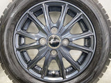 ダンロップ ウインターマックスWM02 155/65R13  /　 WAREN 4.0J+45 100-4穴 4本