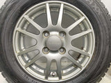 ダンロップ ウィンターマックス WM02 145/80R13  /　 VELVA 4.0J+42 100-4穴 4本