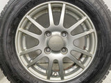 ダンロップ ウィンターマックス WM02 145/80R13  /　 VELVA 4.0J+42 100-4穴 4本