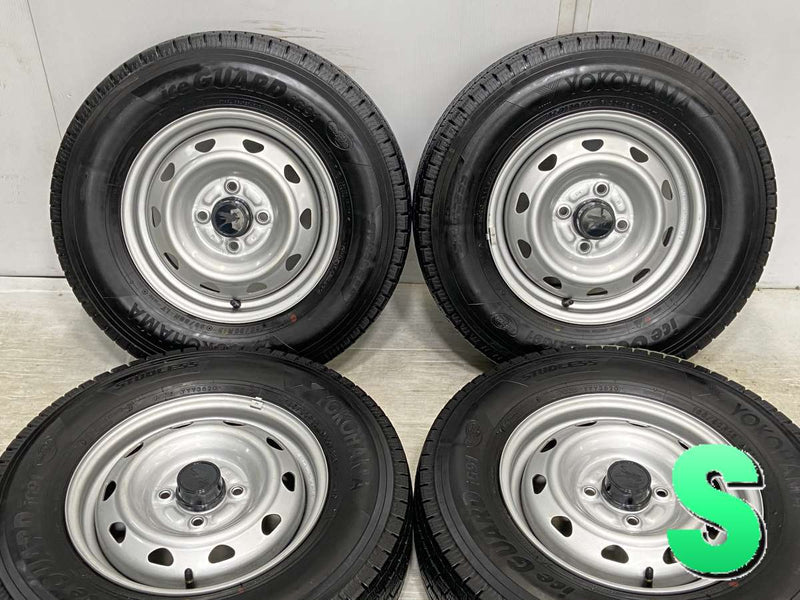 165/80R13 90/88N LT ヨコハマ/ice GUARD/iG91 17年 スタッドレス バリ 