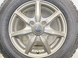 ブリヂストン ブリザック VRX 145/80R13  /　 MiLLOUS 4.0J+42 100-4穴 4本