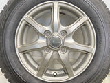 ブリヂストン ブリザック VRX 145/80R13  /　 MiLLOUS 4.0J+42 100-4穴 4本