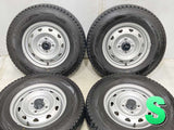 ダンロップ ウィンターマックス SV01 165R13 6PR /　 キャロウィン 4.5J+ 100-4穴 4本