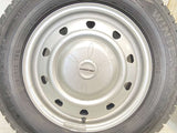 ダンロップ ウィンターマックス WM02 145/80R13  /　 SCHWARZ　V2C 4.0J+ 100/110/114.3-4穴 4本