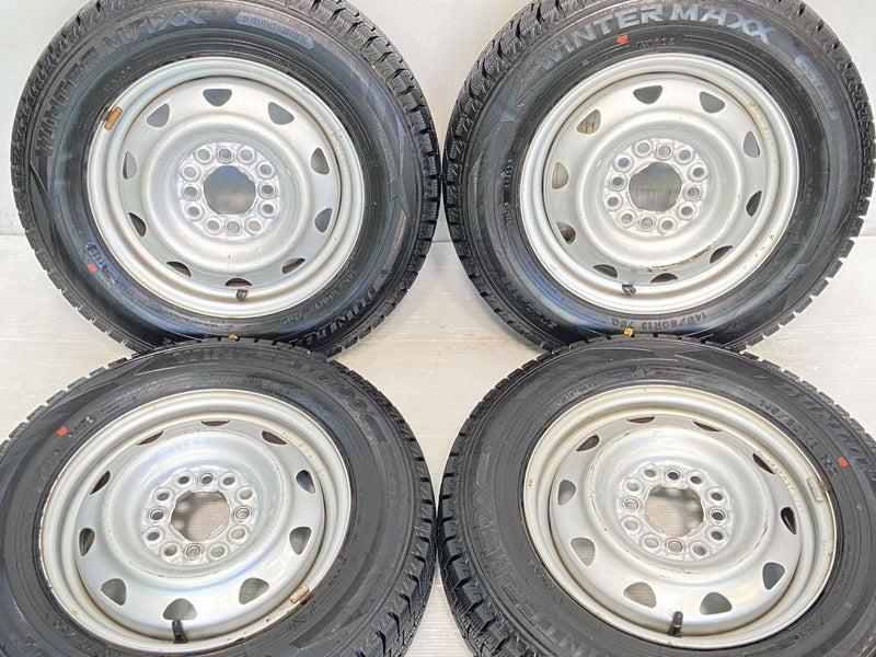 ダンロップ ウィンターマックス WM02 145/80R13 / JECT 4.0J+ 100/110