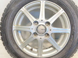 ダンロップ ウィンターマックス WM02 155/65R13  /　 SIBILLA SF-5 4.0J+43 100-4穴 4本