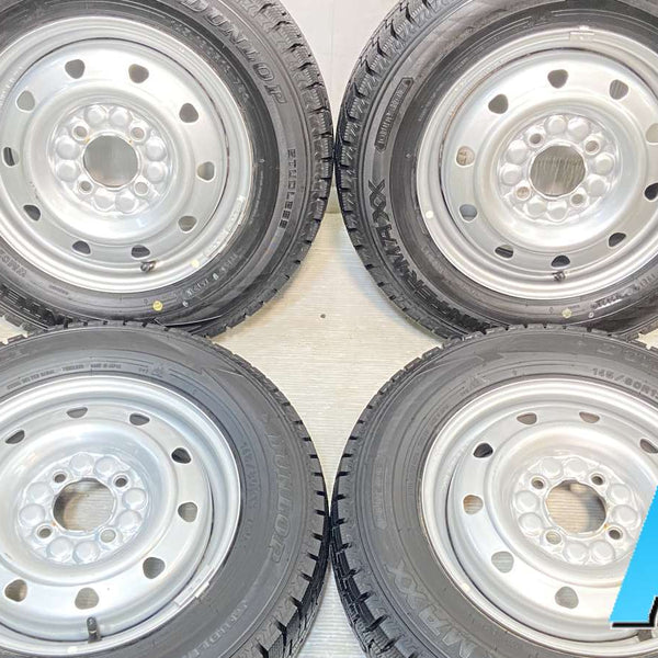 ダンロップ ウィンターマックス WM02 145/80R13 / 4.0J+ 100-4穴 4本