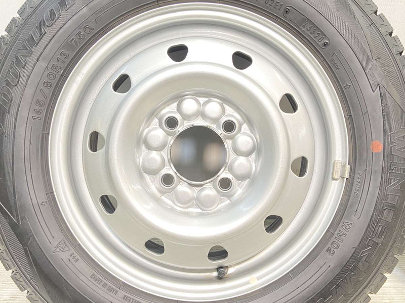 ダンロップ ウィンターマックス WM02 145/80R13 / 4.0J+ 100-4穴 4本