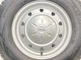 ダンロップ ウィンターマックス SV01 165R13 6PR /　 SCHWARZ MV 5.0J+ 100/114.3-4穴 4本