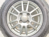 ダンロップ ウインターマックス WM02 145/80R13  /　 VELVA 4.0J+42 100-4穴 4本
