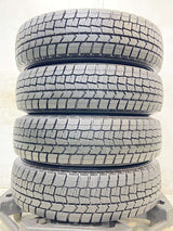 ダンロップ ウィンターマックス WM02 155/70R13  /　 キャロウィン LZ 4.0J+ 100/110/114.3-4穴 4本