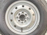 ダンロップ ウィンターマックス SV01 165R13 6PR /　 TOPY V4C 5.0J+ 100/114.3-4穴 4本