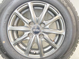 ダンロップ ウィンターマックス WM02 155/80R13  /　 ユーロスピード 5.0J+35 100-4穴 4本