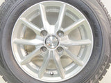 ブリヂストン ブリザック VRX 145/80R13  /　 ユーロスピード スパイダー 4.0J+35 100-4穴 4本