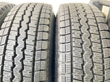 ダンロップ ウィンターマックス SV01 165R13 6PR /　 SCHWARZ MV V4C 5.0J+ 100/114.3-4穴 4本