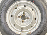 ヨコハマ アイスガード iG91 165/80R13 90/88LT /　  5.0J+ 100-4穴 4本