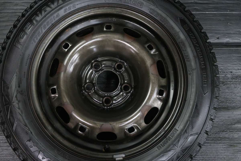 グッドイヤー アイスナビ 6 175/65R14 /フォルクスワーゲン純正 ポロ9N 14x6.0 43 100-5穴