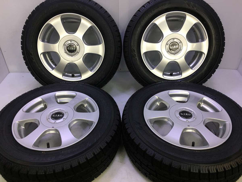 トーヨータイヤ ガリット GIZ 185/65R14 /ブリヂストン GIRO 14x5.5 40 100/114.3-4穴