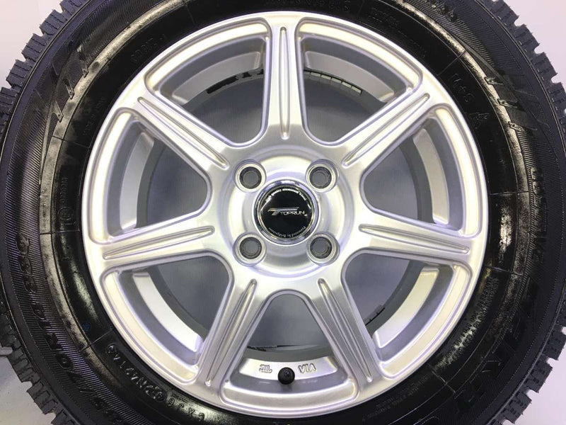 トーヨータイヤ ガリット GIZ 185/70R14 /ブリヂストン トップラン 14x5.5 45 100-4穴