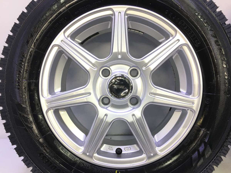 トーヨータイヤ ガリット GIZ 185/70R14 /ブリヂストン トップラン 14x5.5 45 100-4穴