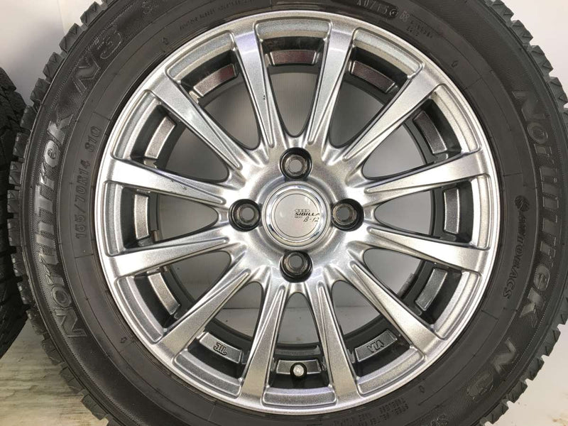 オートバックス ノーストレックN3 165/70R14 /シビラ 14x5.5 42 100-4穴