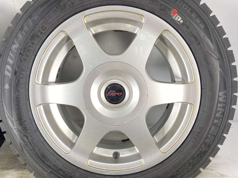 ダンロップ ウィンターマックス WM01 175/65R14 /jiro 14x5.5 35 100/114.3-4穴