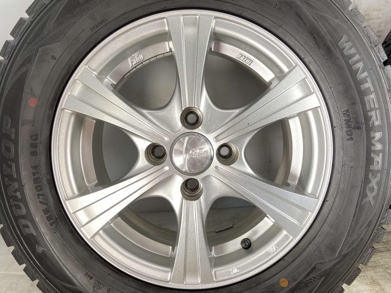 ダンロップ ウィンターマックス WM01 185/70R14 /Fang 14x5.5 42 100-4穴